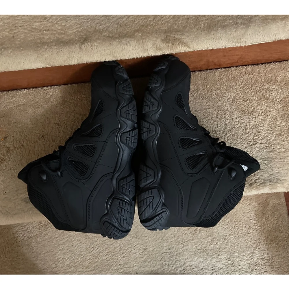 NWB Thorogood Black Composite Safety Toe Boots Men’s Size 10